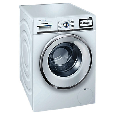 Siemens WM14Y892GB Freestanding Washing Machine, 9kg Load, A+++ Energy Rating, 1400rpm Spin, White